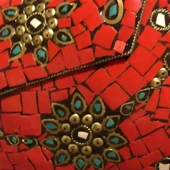 RAMLA Mosaic Bag New and Sealed Hand Made in Morocco - Picture 2 of 9